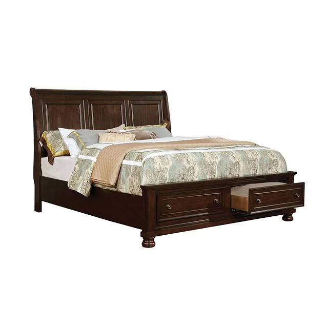 Castor Bed Black, Chrome, & White - Image 6