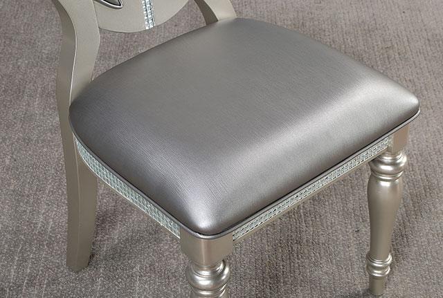 CATHALINA Side Chair (2/CTN), Silver - Image 5