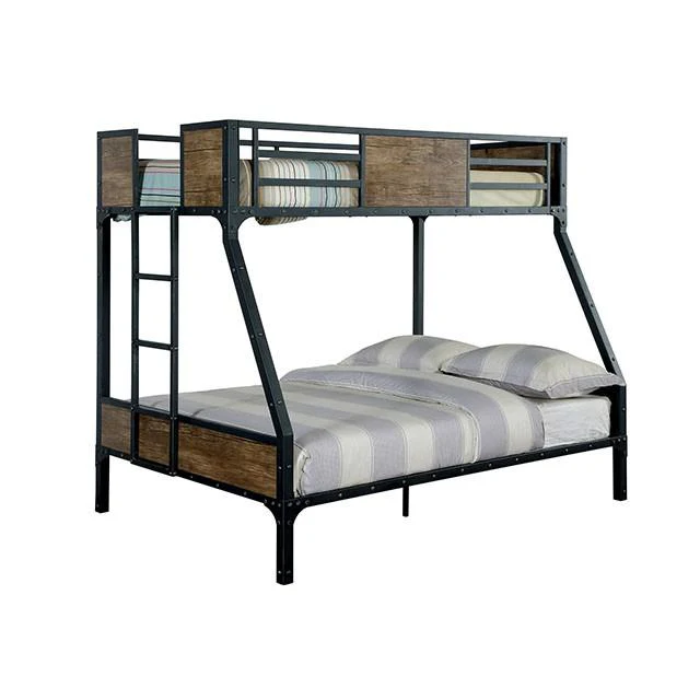 CLAPTON Black Twin/Full Bunk Bed - Image 3