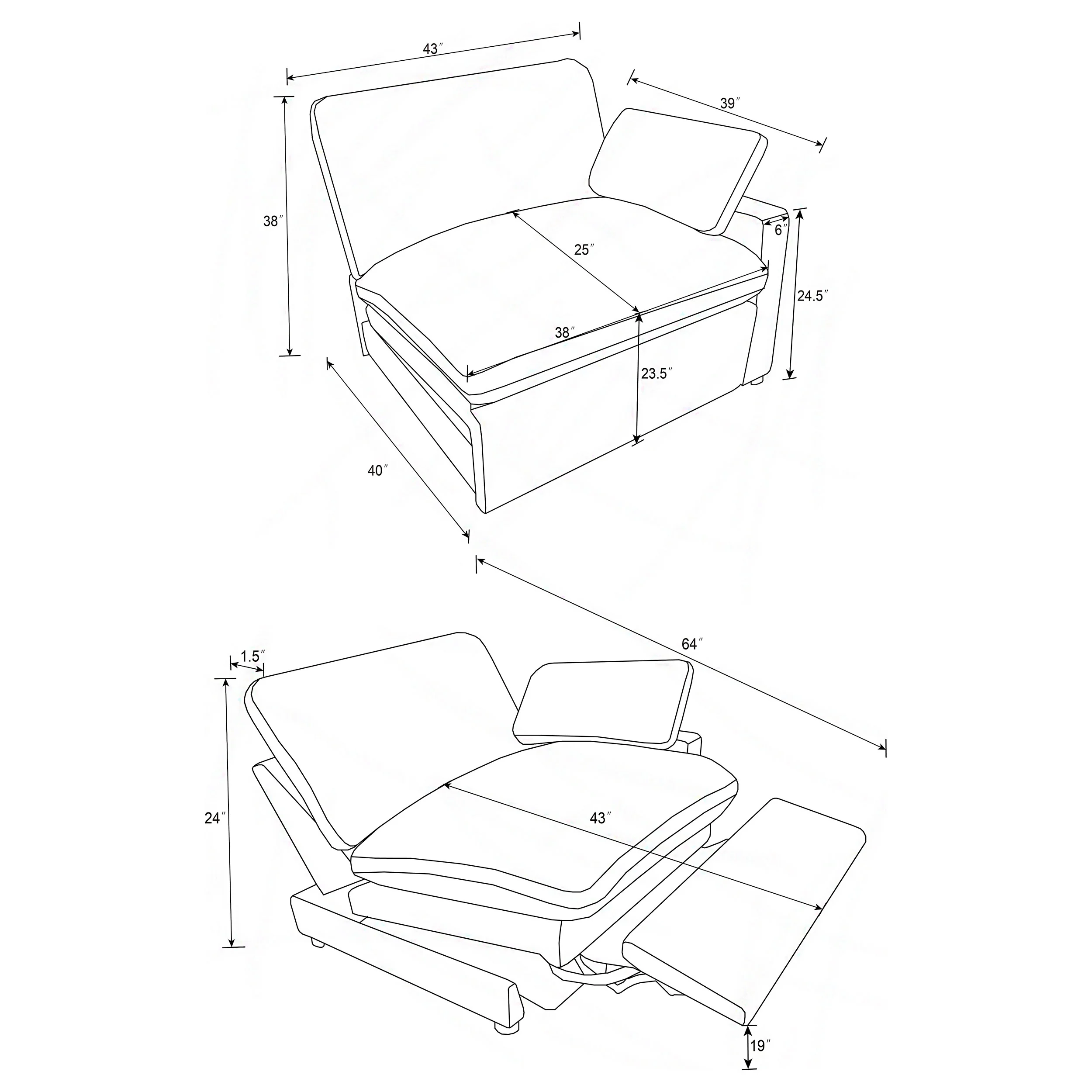 Collins Power Reclining Loveseat - Image 25