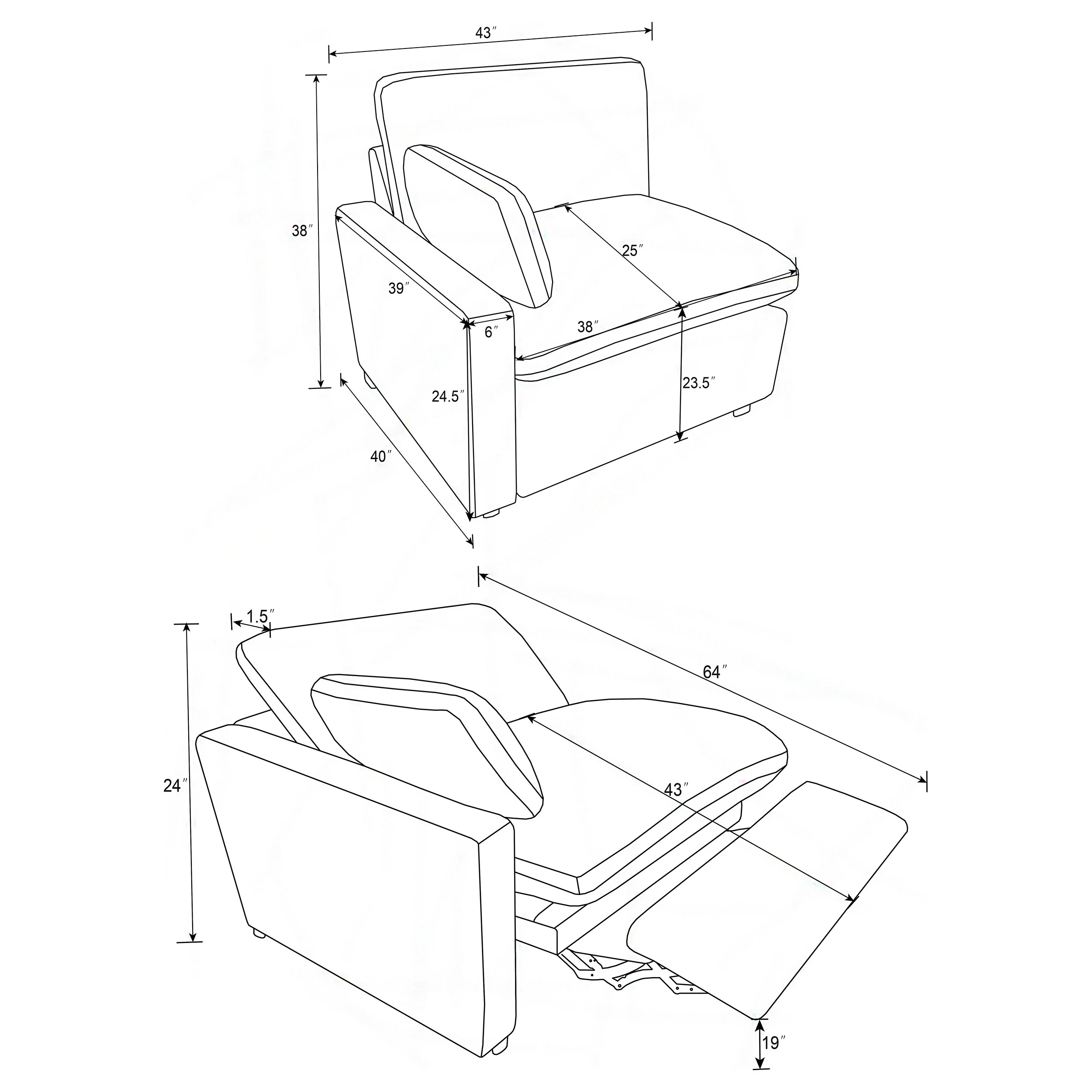 Collins Power Reclining Sofa - Image 13
