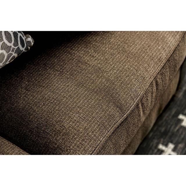 Cornelia Light Brown Love Seat - Image 3