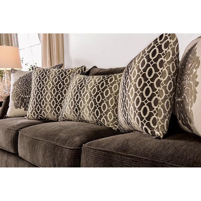 Cornelia Light Brown Love Seat - Image 5
