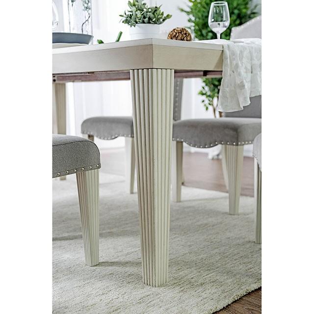 Daniella Antique White Dining Table - Image 5