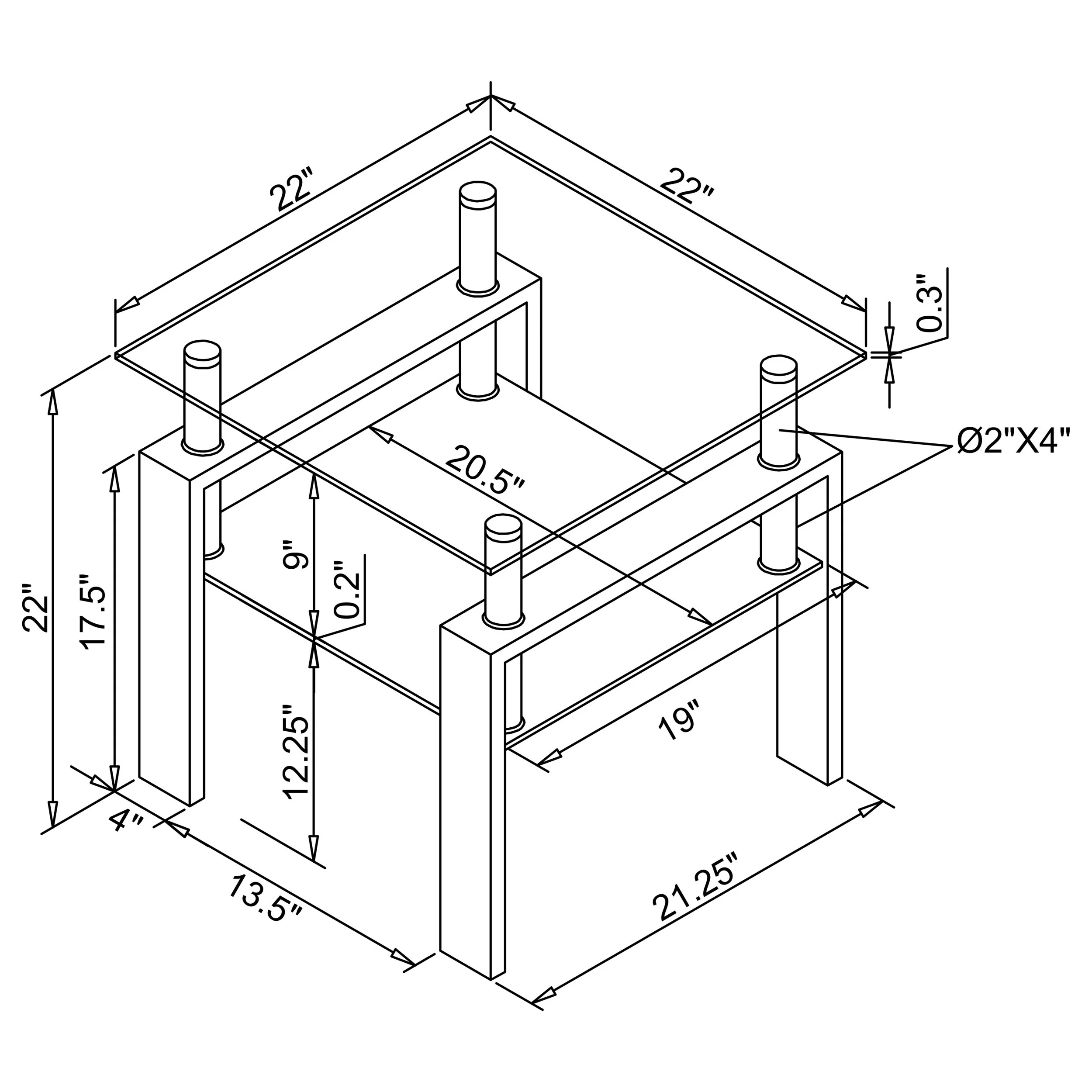 Dyer End Table - Image 3