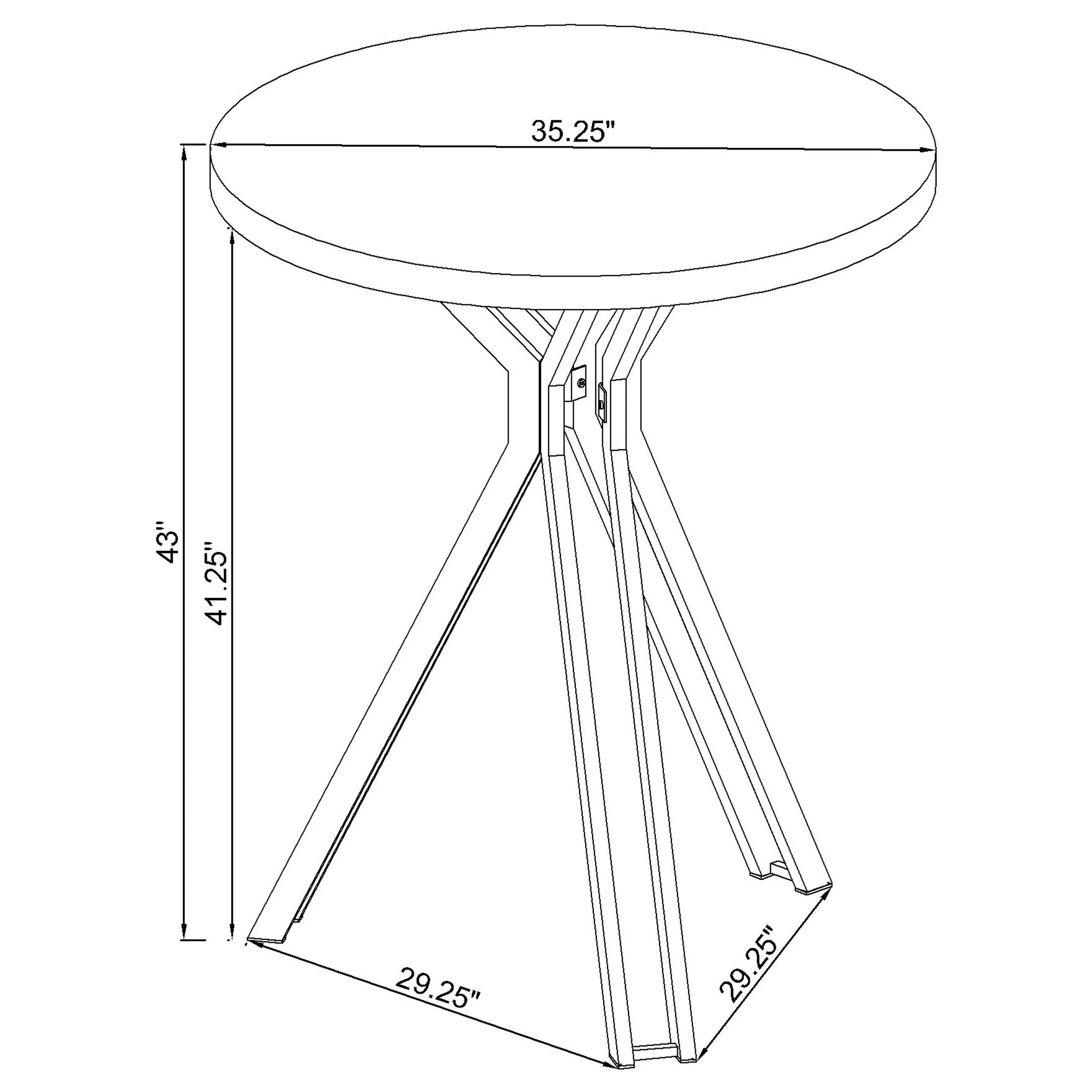 Edgerton Bar Table - Image 7