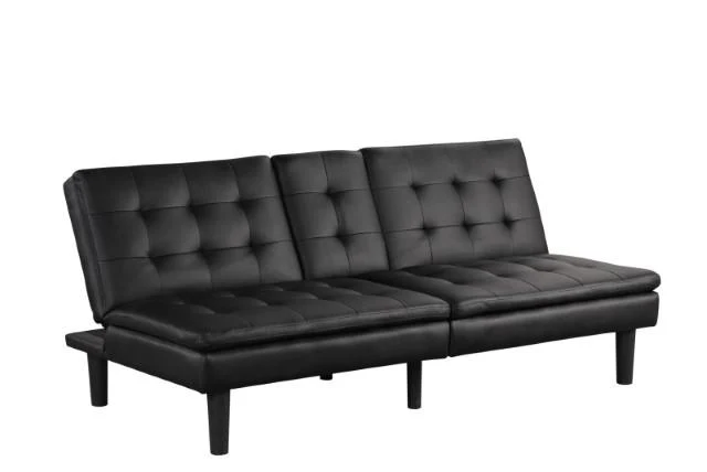 Eidsberg Futon Sofa Bed Orange, Grey, Brown, & Black - Image 9