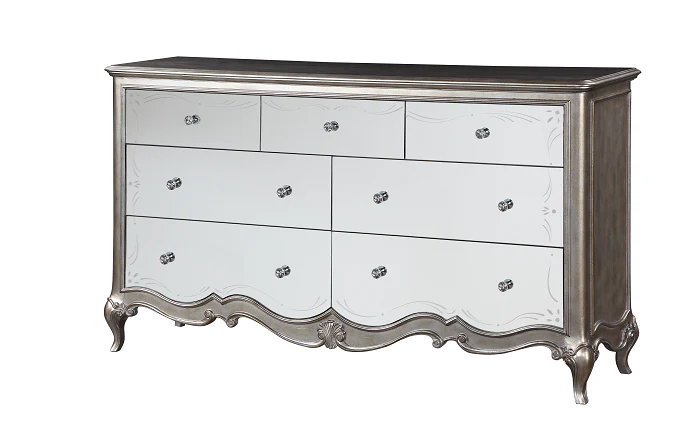 Esteban Antique Champagne Dresser (Jewelry Box)