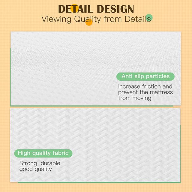 Forsythia 8" Full Green Tea Gel Memory Foam - Image 6