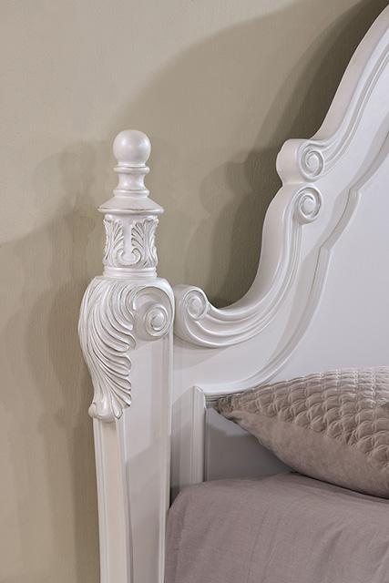 Francione Bed Chrome & Cherry - Image 13