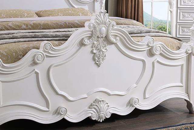 Francione Bed Chrome & Cherry - Image 14