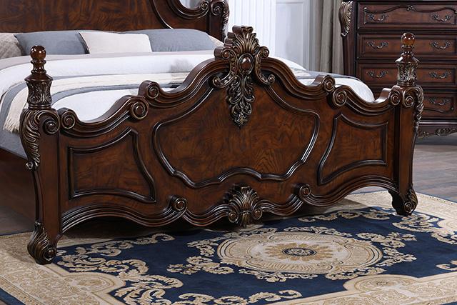 Francione Bed Chrome & Cherry - Image 5