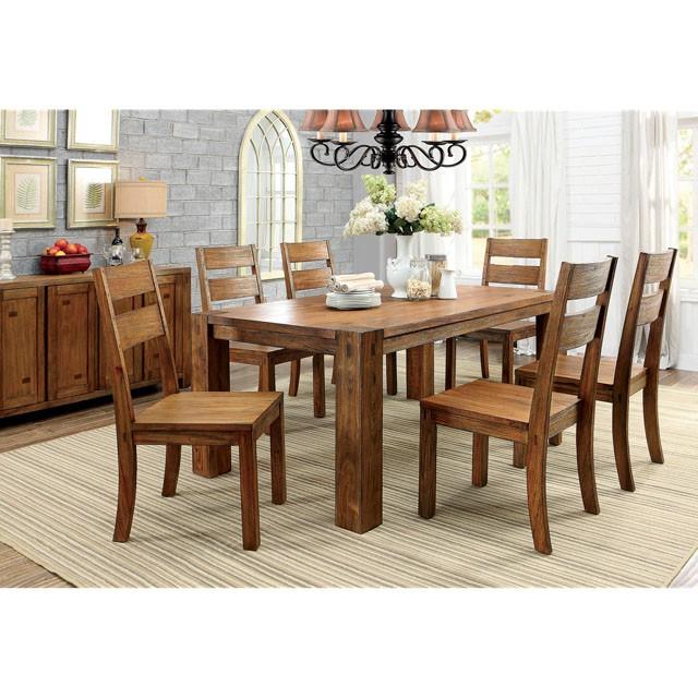 FRONTIER Dark Oak Side Chair (2/CTN) - Image 3