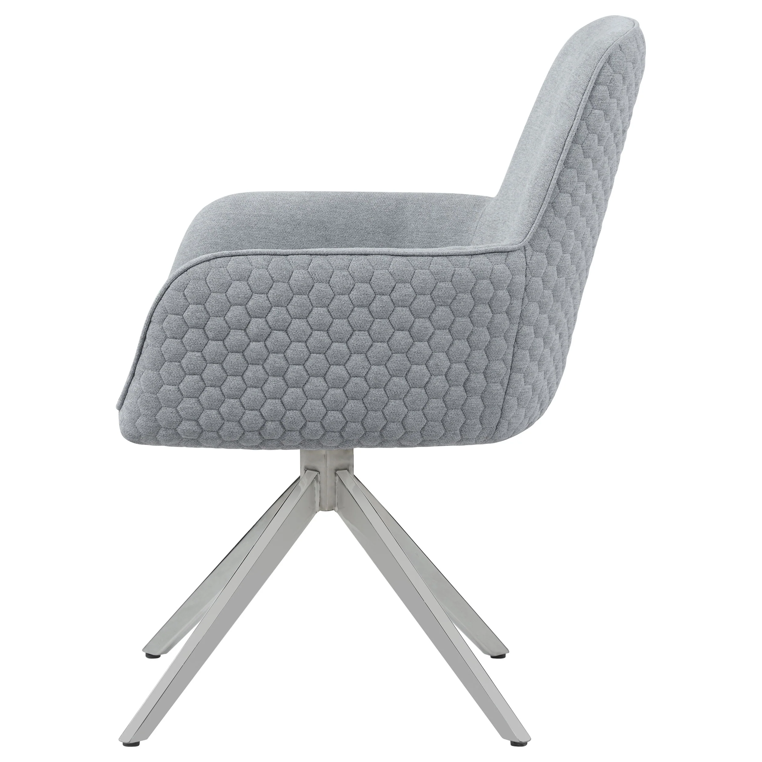 Abby Swivel Dining Arm Chair - Image 5