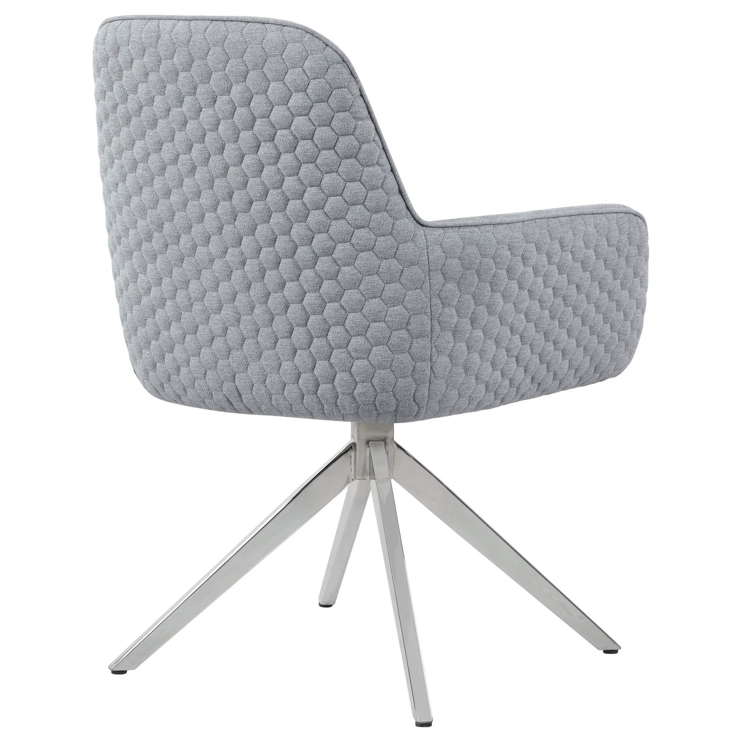 Abby Swivel Dining Arm Chair - Image 8