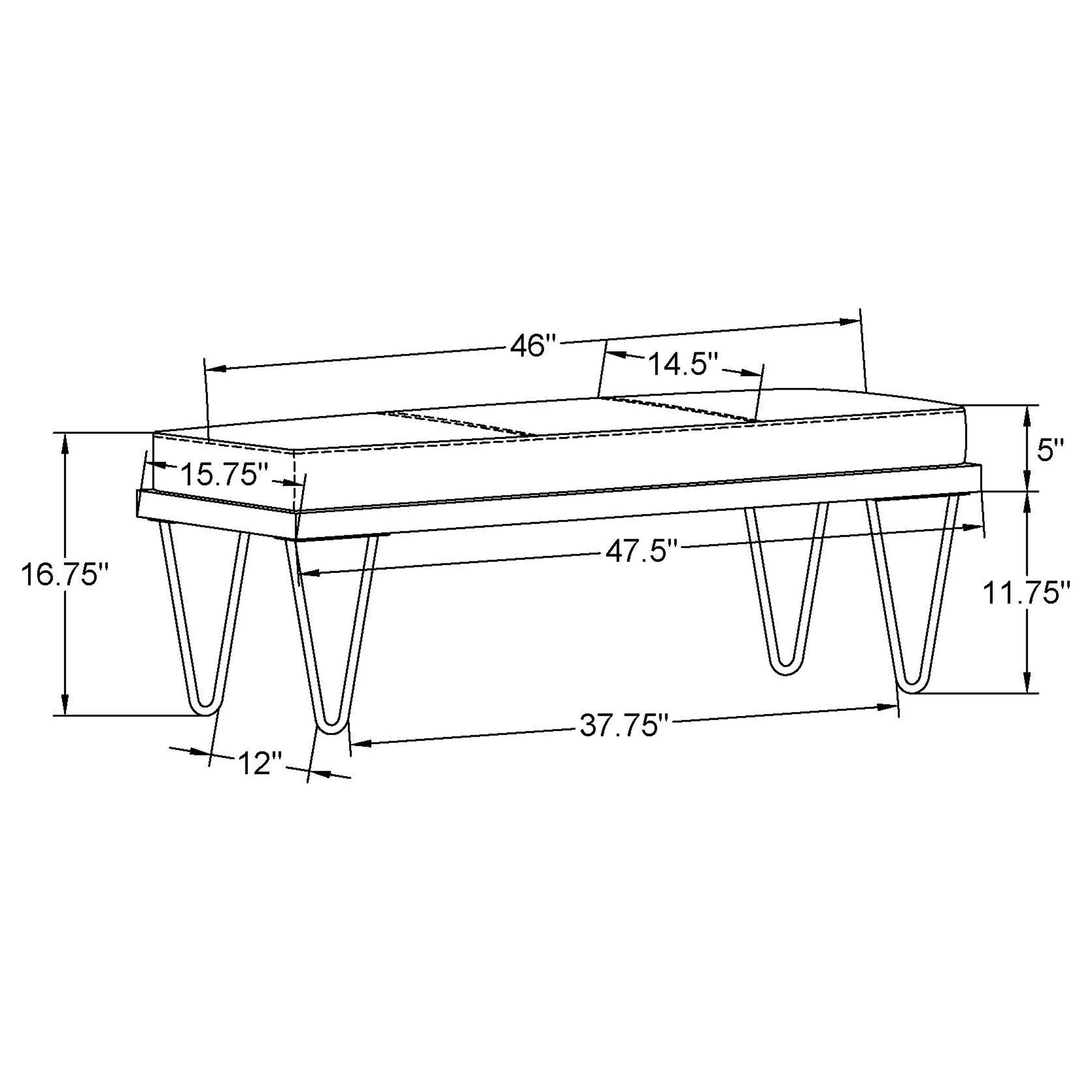 Chad Accent Bench - Image 6