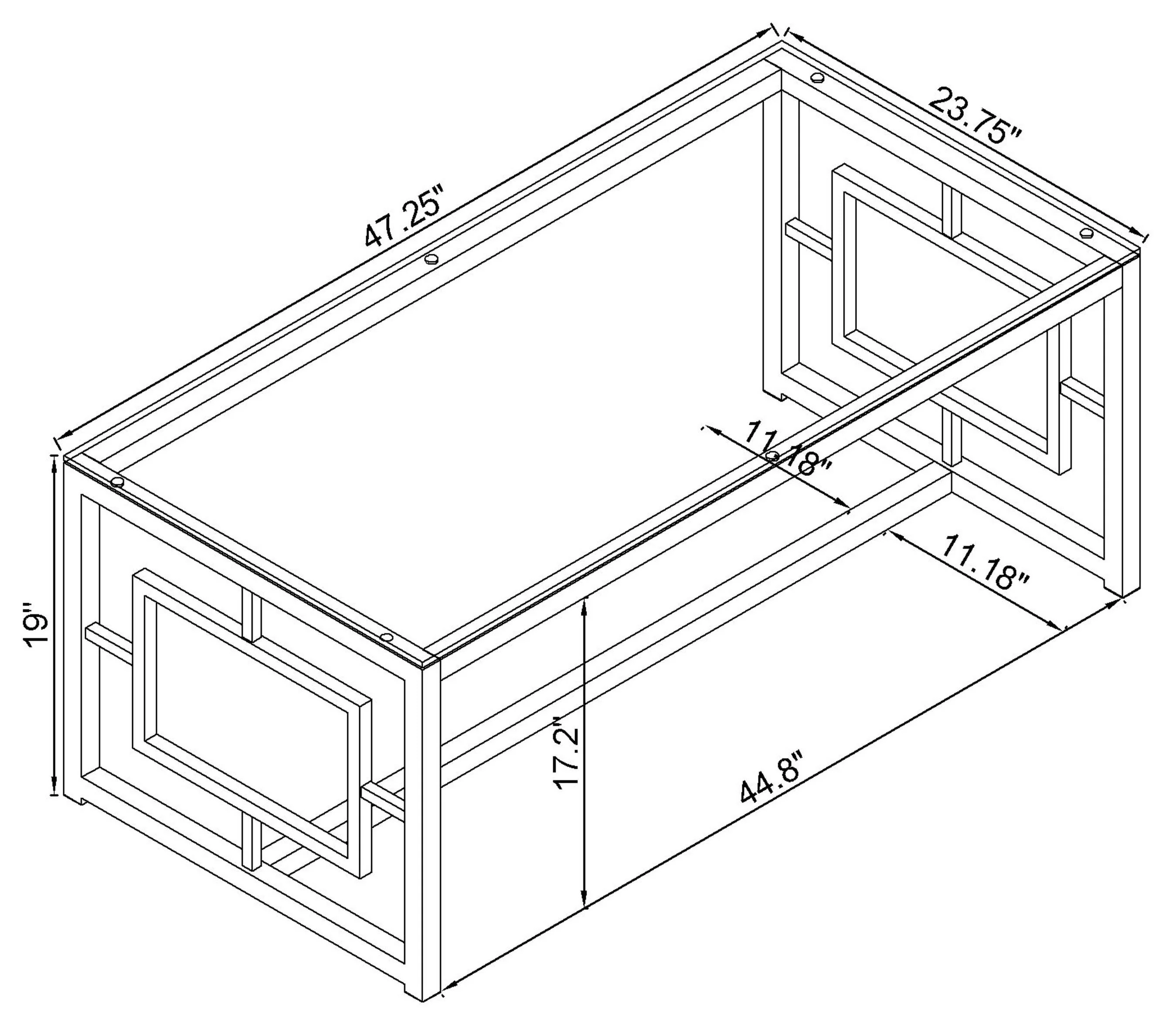 Merced Coffee Table - Image 3