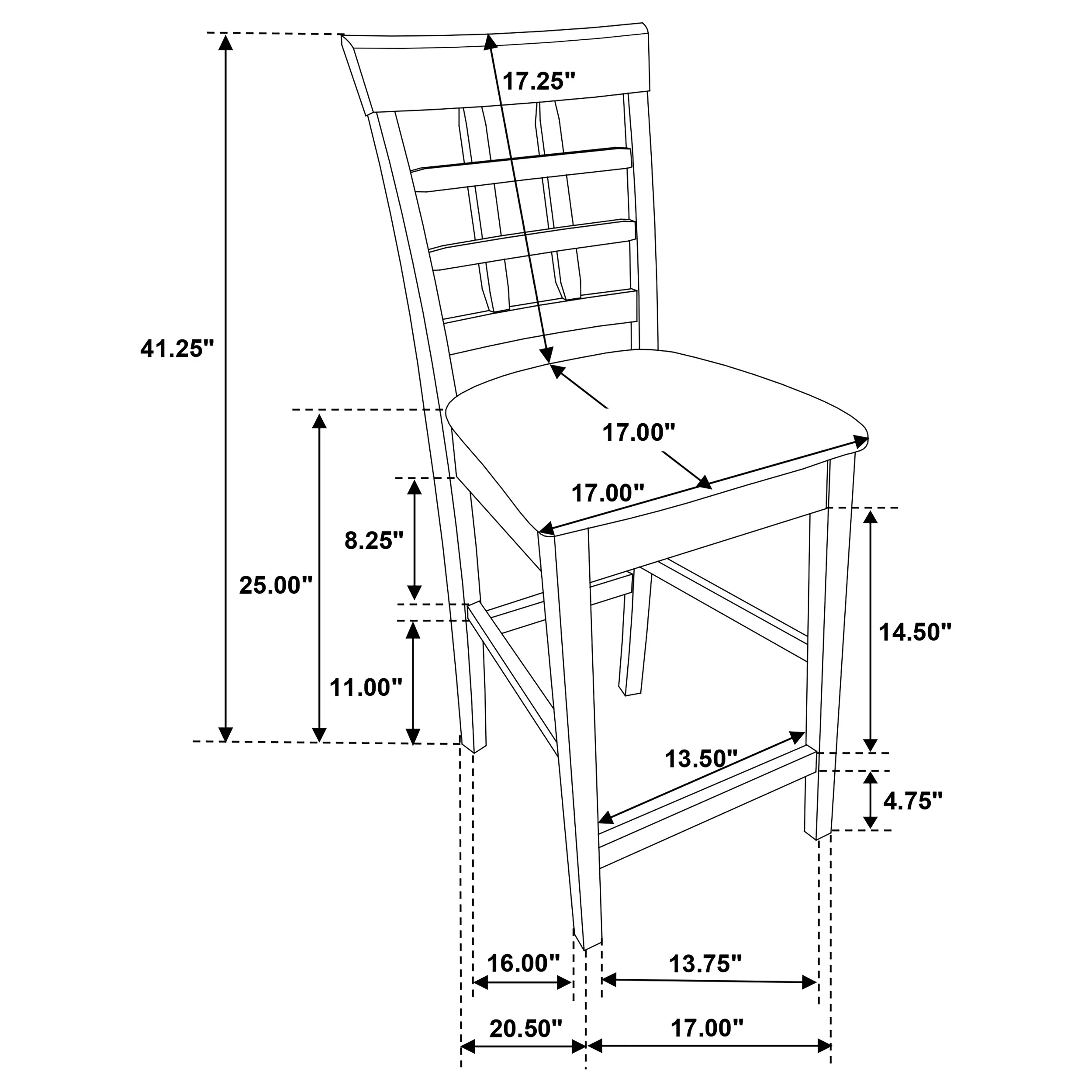 Gabriel Counter Height Dining Set - Image 12