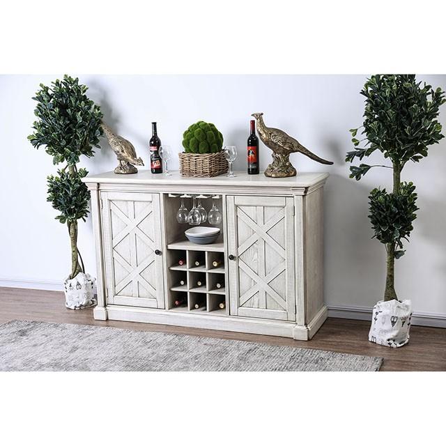 Georgia Antique White/Gray Server - Image 2