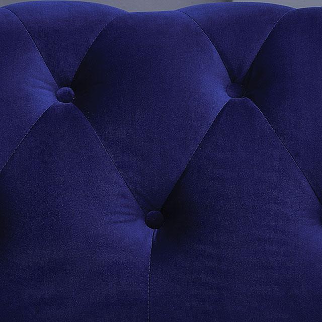 GIACOMO Loveseat, Blue - Image 3