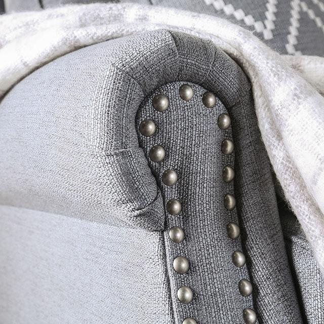 Giovanni Gray Sofa - Image 4