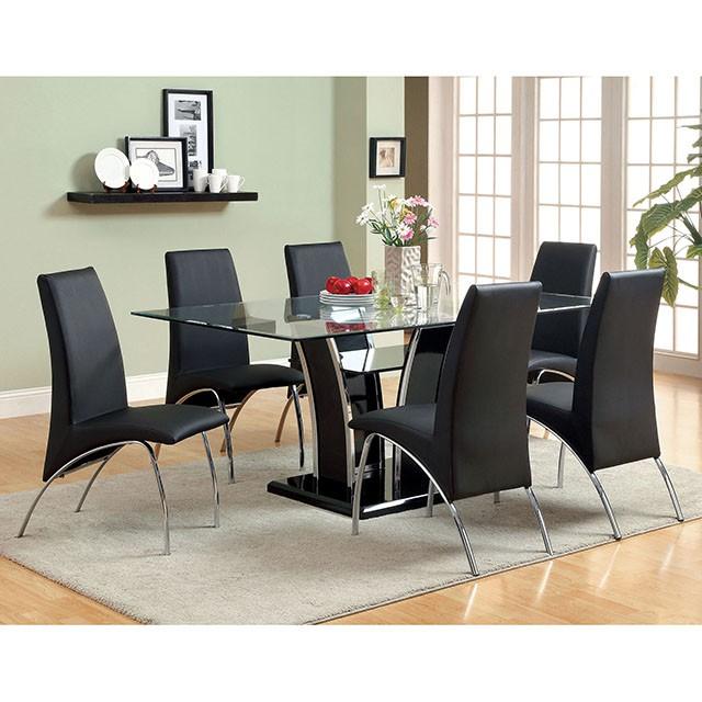 Glenview Black Dining Table - Image 2