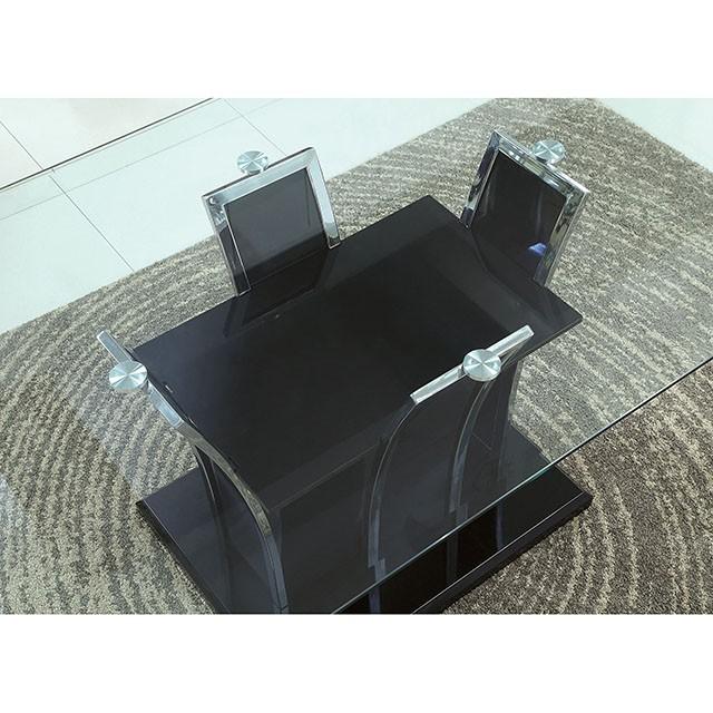 Glenview Black Dining Table - Image 3