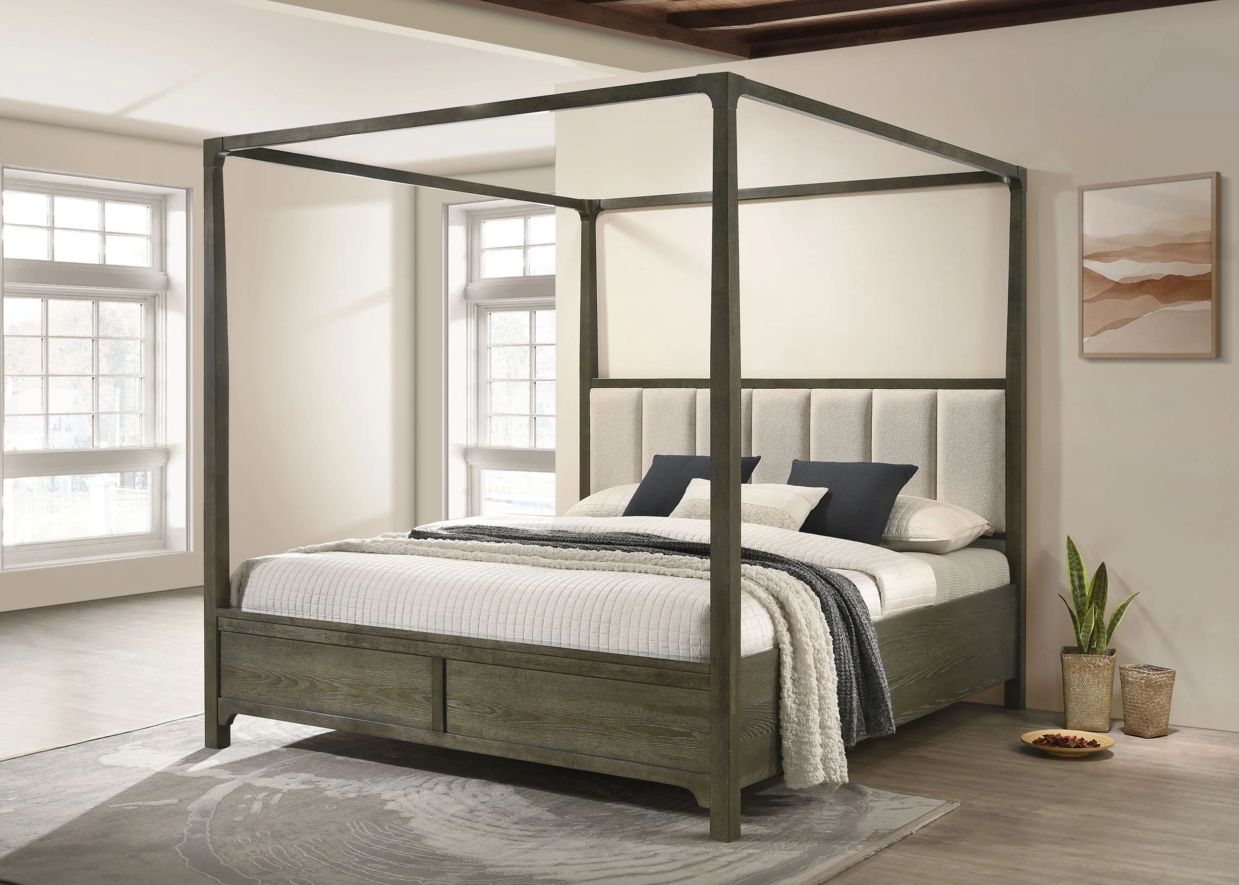 Gran Park Canopy Panel Bed - Image 14