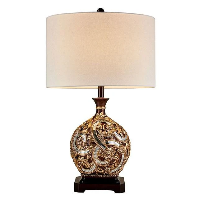 Guadalupe Gold/Brown 29.5"H Golden Brown Table Lamp