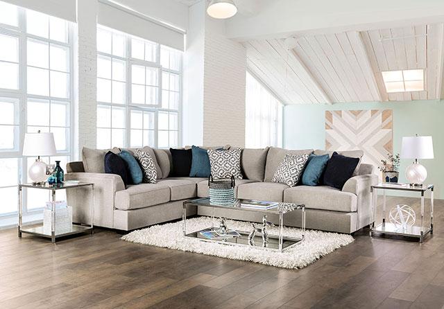 GUNNERSBURY Sectional, Gray - Image 2