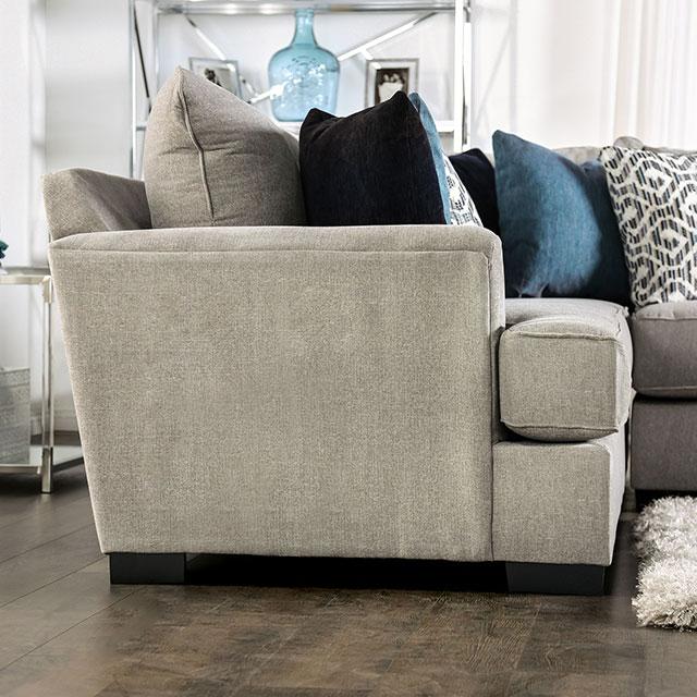 GUNNERSBURY Sectional, Gray - Image 9