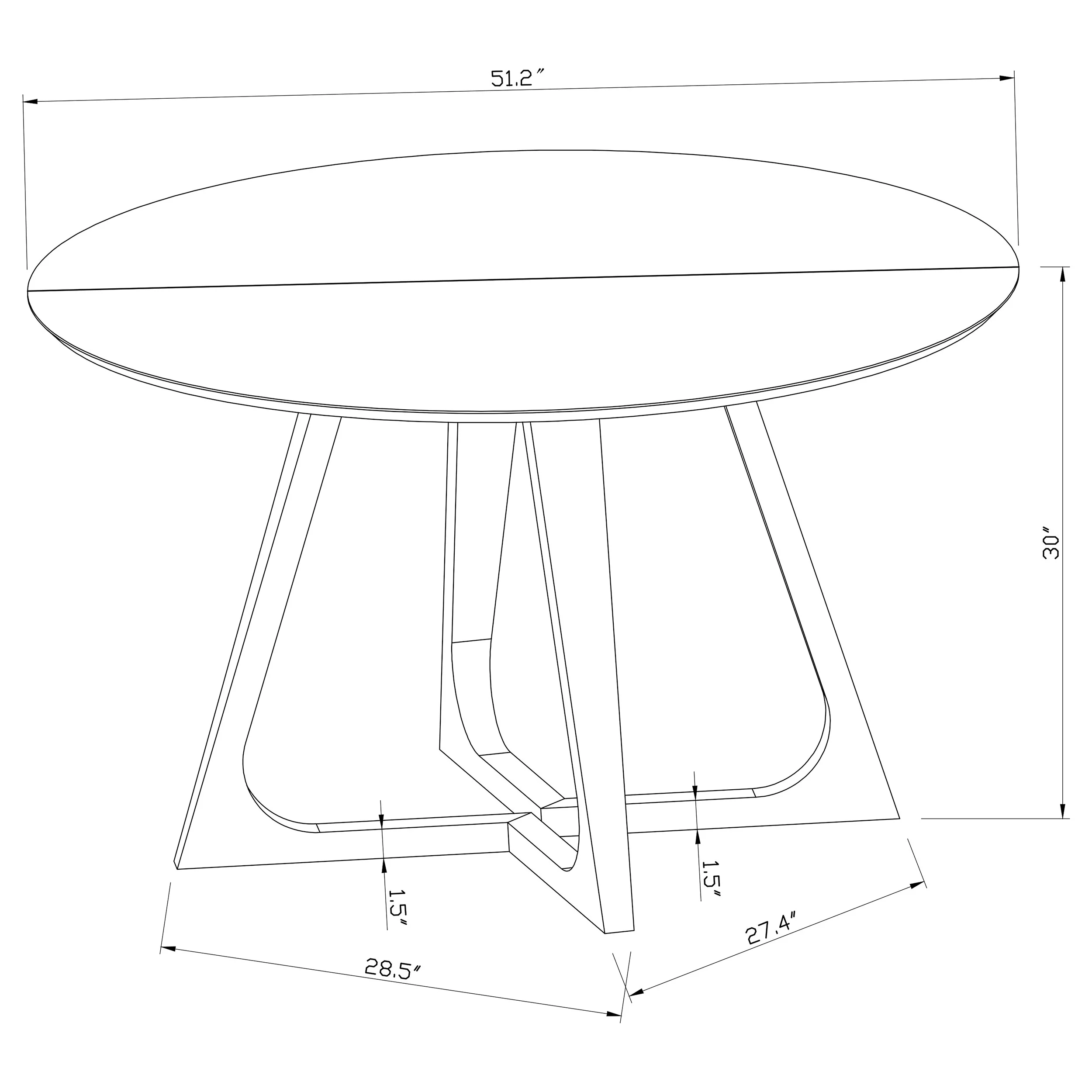 Gwynn Dining Table - Image 16