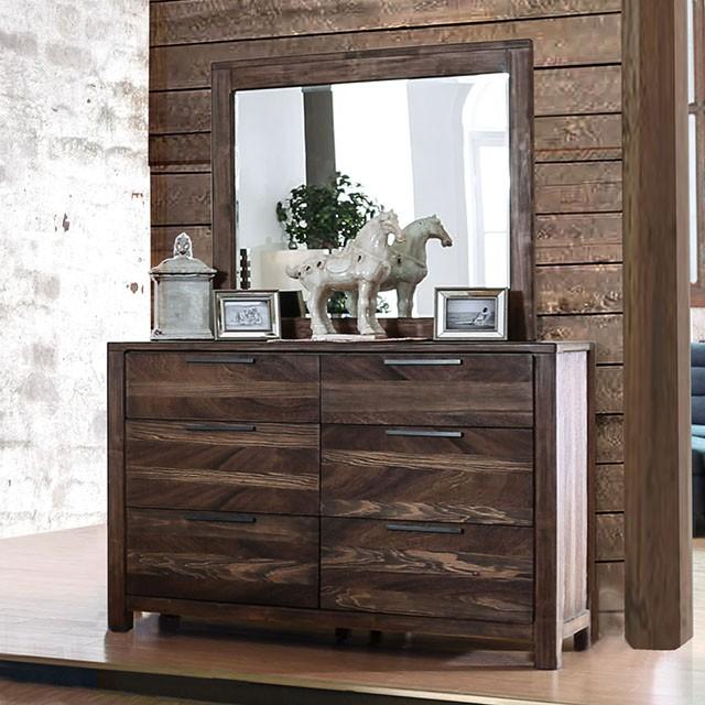 Hankinson Rustic Natural Tone Mirror - Image 3