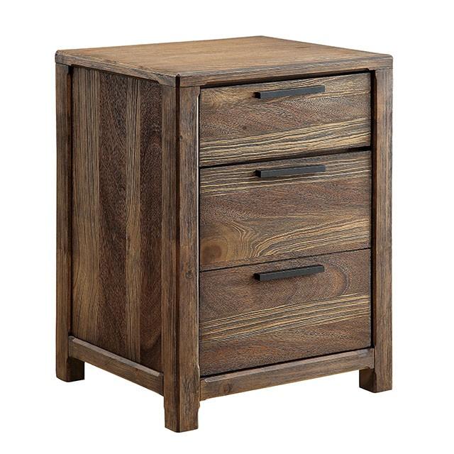 Hankinson Rustic Natural Tone Night Stand - Image 3