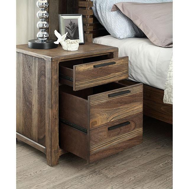 Hankinson Rustic Natural Tone Night Stand - Image 5