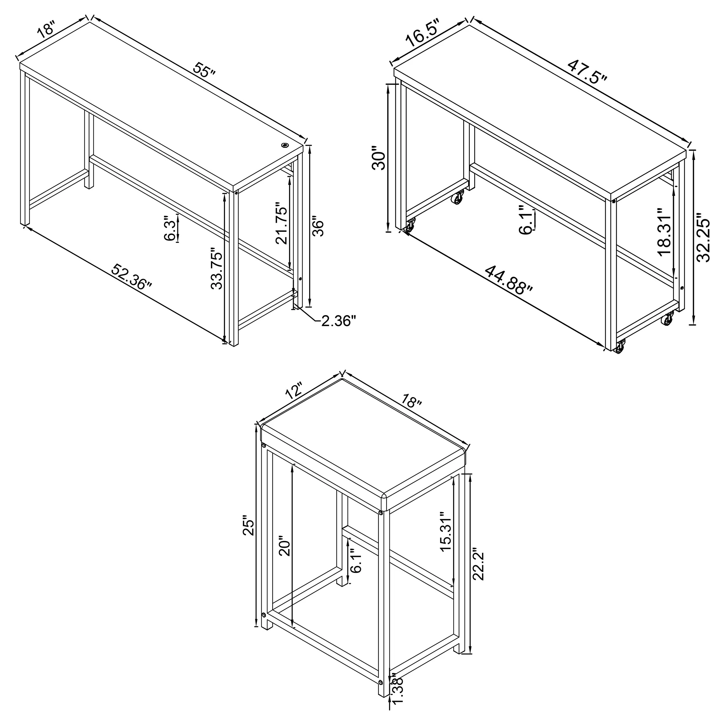 Hawes Counter Height Dining Set - Image 16