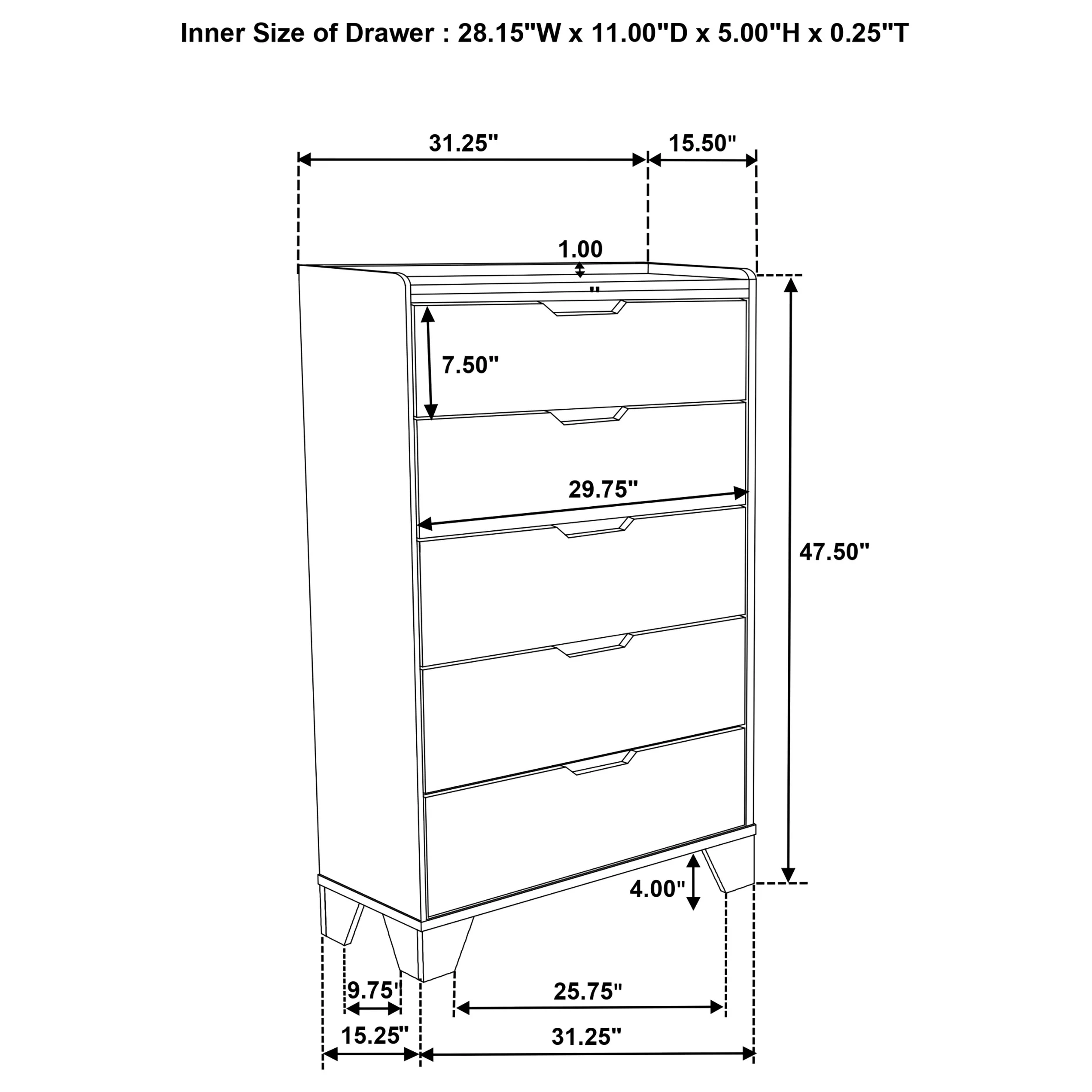 Henderson Chest of Drawers - Image 11