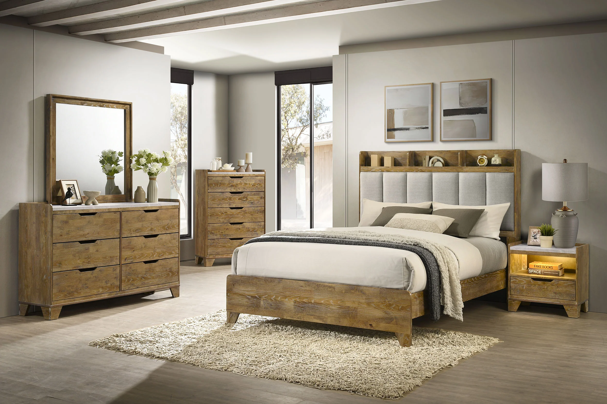 Henderson Nightstand with LED Lighting - Image 13