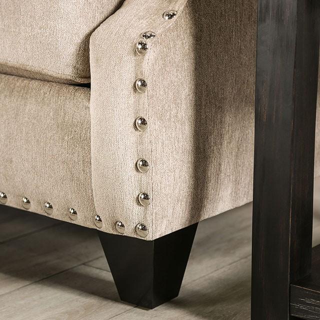 Hendon Loveseat Beige - Image 3