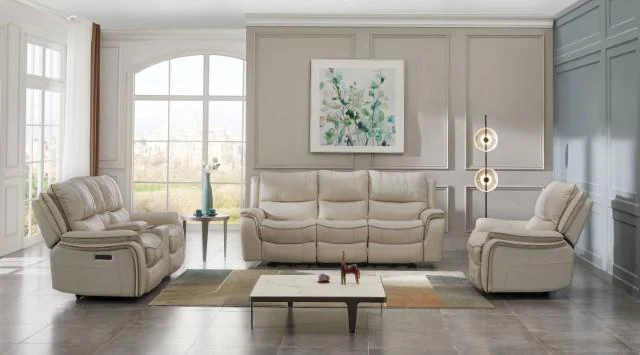 HENRICUS Loveseat, Beige - Image 3