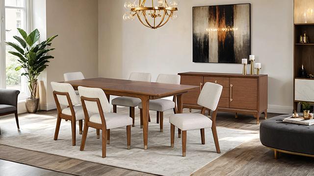 Hepburne 7 Pc Dining Table Set - Image 2