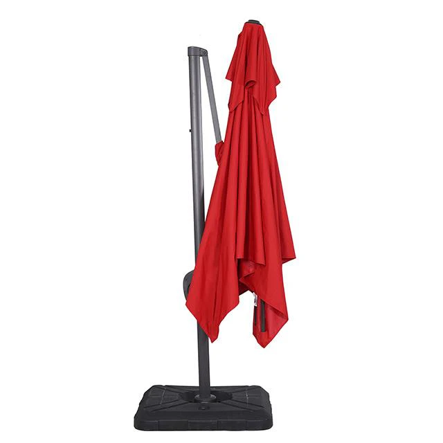 Hero 10 Ft Square Umbrella w/ Double Top + 37" Large Base - Image 2