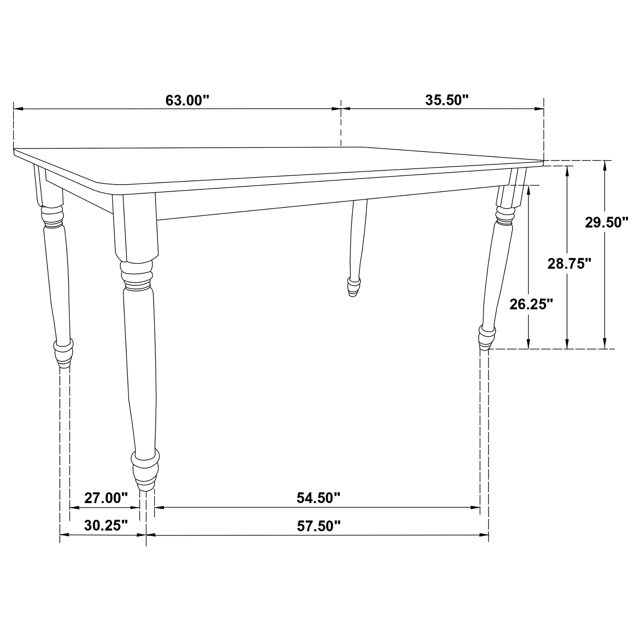 Hollyoak Dining Table - Image 8