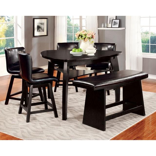 HURLEY Black Counter Ht. Bench - Image 3