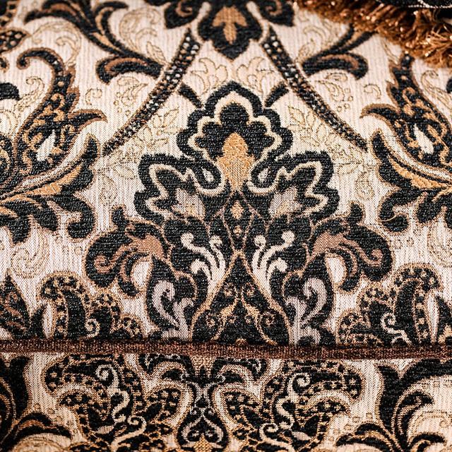 JAMAEL Brown/Espresso Love Seat - Image 3