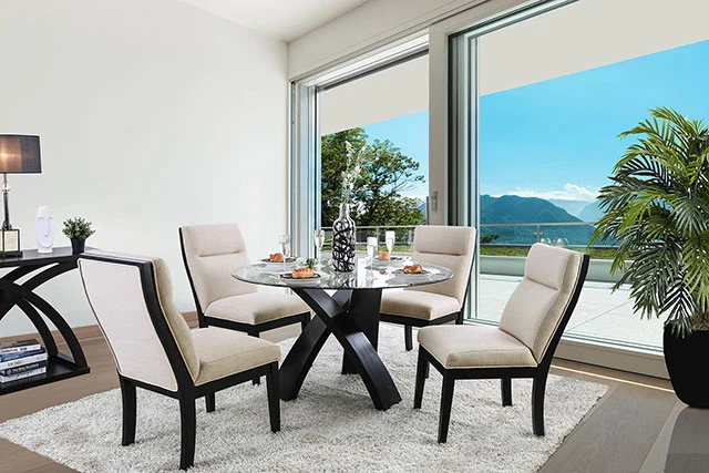 Jasmin 5 Pc Dining Table Set - Image 2