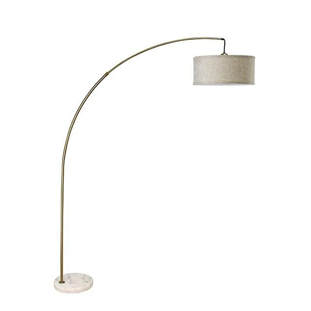 Jess Antique Gold Arch Lamp - Image 2