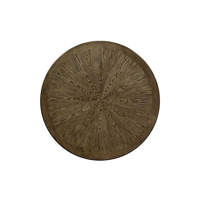 Julia Light Oak Round Dining Table - Image 4