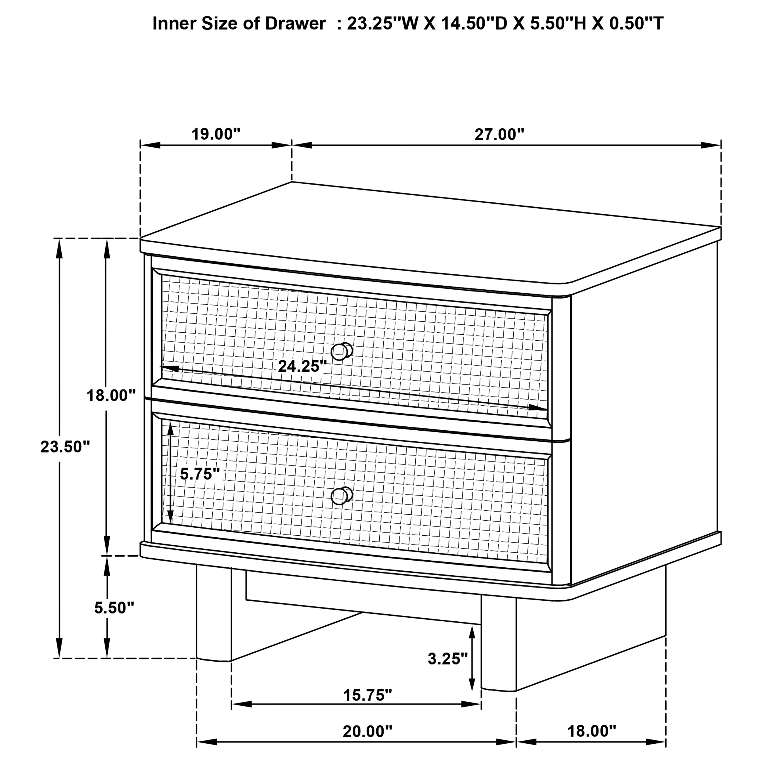 Kailani Nightstand - Image 15