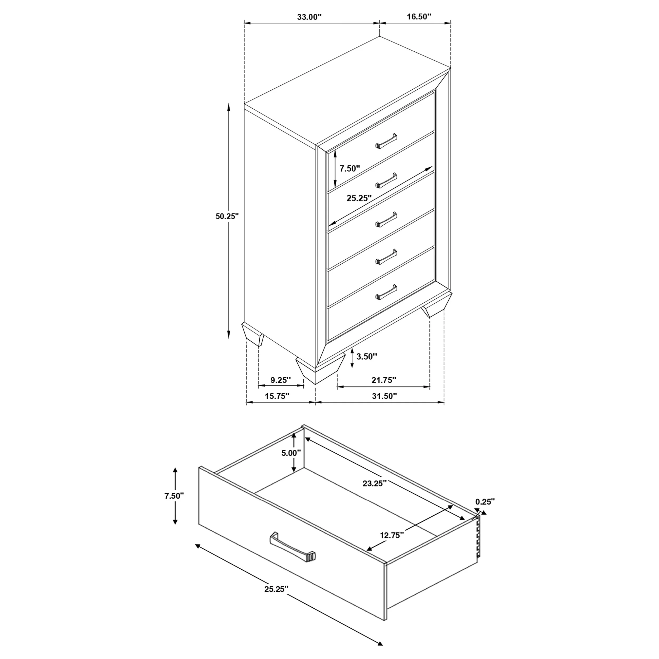Kauffman Chest of Drawers - Image 22